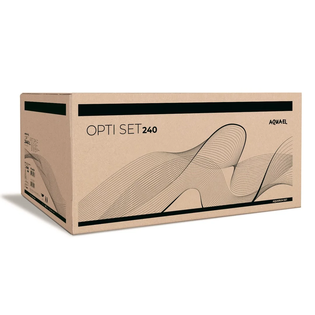 AquaEl Optiset 240 Hvidt akvarium